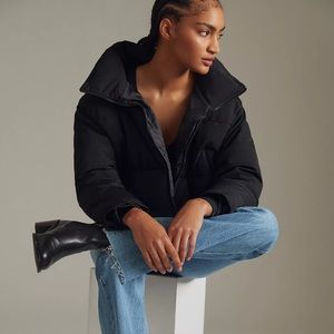 Anthropologie John + Jenn Puffer Coat